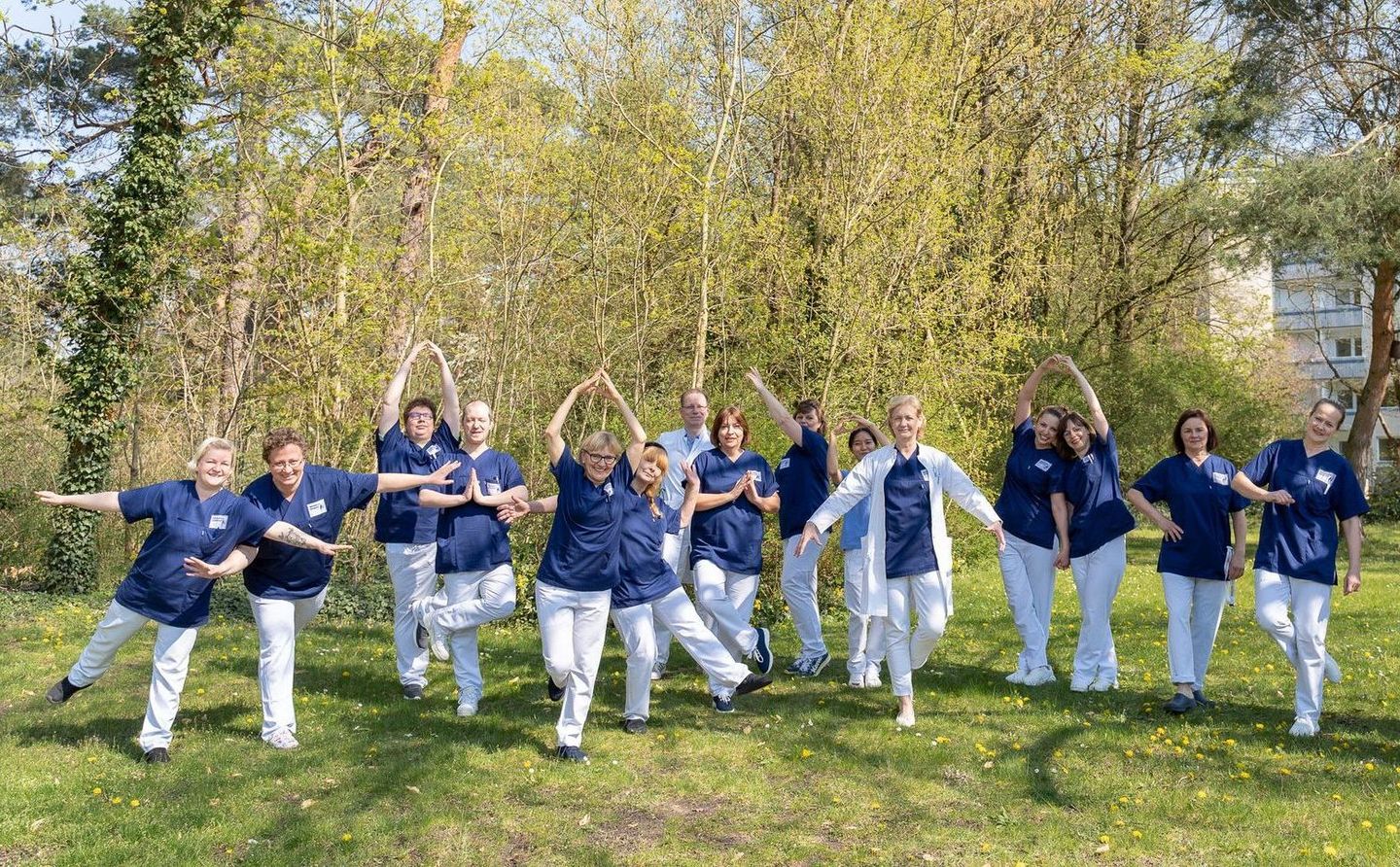 Eine Gruppe von Menschen