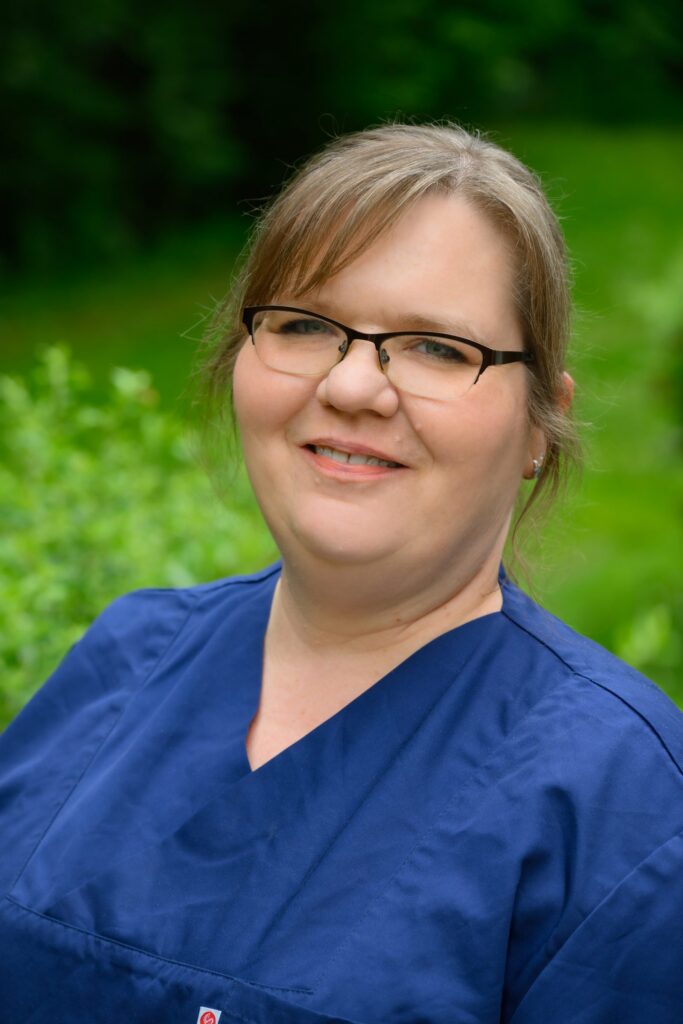 Pflegekraft aus dem Team der Peritonealdialyse